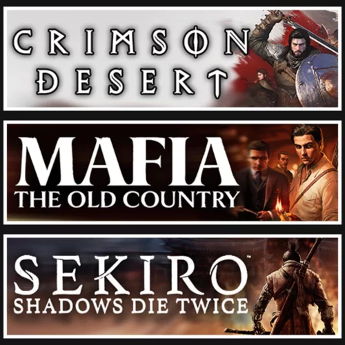  Crimson Desert +Mafia +Sekiro